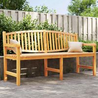 vidaxl banco de jardin madera maciza de teca 1795x60x90 cm