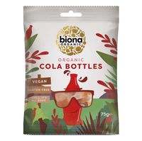 biona organic cola bottles 75g