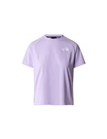 camiseta de montana the north face ma ss mujer morado