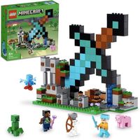 lego minecraft la fortificacion-espada