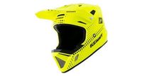 casco integral kenny decade graphic lunis amarillo neon