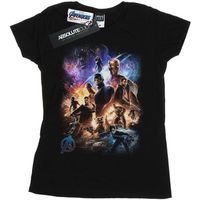 marvel camiseta manga larga avengers endgame montage para mujer