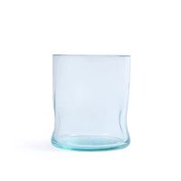 vasos de vidrio reciclado