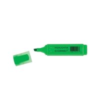 q-connect green highlighter pen 10 pack kf01113