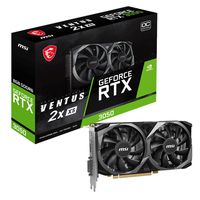 tarjeta grafica msi rtx 3050 ventus 2x xs 8gb oc gddr6  1 x dp  1 x hdmi  1 x dl-dvi-d  pci express