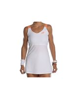 vestido de padel bullpadel adama mujer white