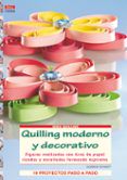 quilling moderno y decorativo