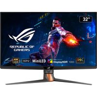 asus rog swift pg32uqxr 32 mini led ips ultrahd 4k 160hz hdr10 freesync premium pro