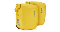 par de bolsas para bicicleta thule shield pannier 13l  26l  amarillo