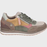 refresh  zapatos casual refresh para mujer r zapatos multicolor r zapato con cordones y cremallera