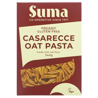 suma organic gluten free oat casarecce - 340g