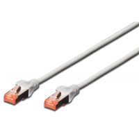 ewent cable de red rj45 cat 6 sftp 50cm gris