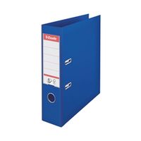 esselte no 1 lever arch file slotted 75mm a4 blue 10 pack 811350