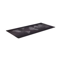 map printed large 90x40cm gaming mouse pad with a non-slip base and