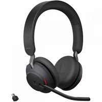 jabra evolve2 65 ms teams stereo auriculares bluetooth usb-c negro