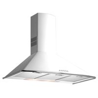 teka dm 675 campana decorativa piramidal 60cm a blanca