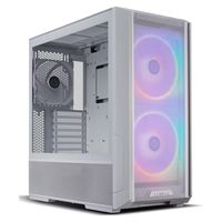 lian-li lancool 216 rgb cristal templado usb 30 blanca