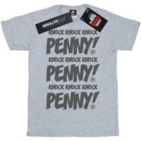 the big bang theory camiseta manga larga knock knock penny para mujer