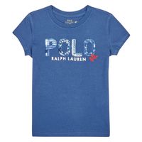 polo ralph lauren camiseta ss polo tee-knit shirts-t-shirt para nina