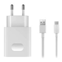 huawei cargador de pared con quick charge usb-c 2a blanco