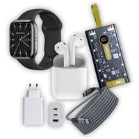 klack kit essential para android smartwatch cargador auriculares powerbank y cables