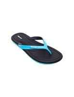 chanclas mosconi finger 20 negro - aguamarina mujer