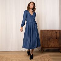 lily  me christie dress - blue