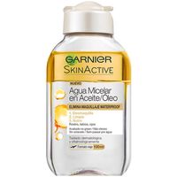 garnier desmaquillantes  tonicos skinactive agua micelar aceite waterproof para mujer