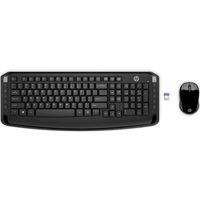 grado a kit teclado  mouse raton hp 300 wireless inalambrico