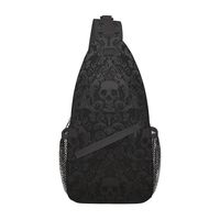 bolso de pecho con calavera de moda bolso de viaje de negocios duradero y casual