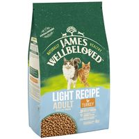 james wellbeloved adult cat light hypoallergenic pavo y arroz - 2 x 4 kg - pack ahorro