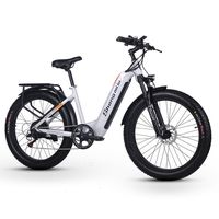 shengmilo mx06 bicicleta de montana electrica 48v175ah 500w 26 blanca