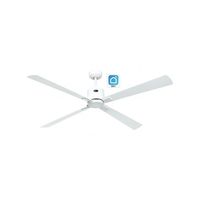 ventilador de techo con wifi casafan eco neo iii 152cm 943333w blanco  blanco y gris claro