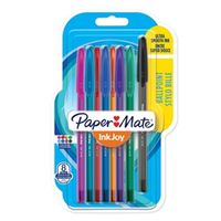 paper mate inkjoy 100 ballpoint pen 10 tip pack 10 - 1956737