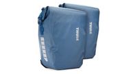 par de bolsas para bicicleta thule shield pannier 25l  50l  azul