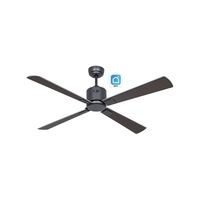 ventilador de techo casafan eco neo iii 132cm con wifi 952242w motor gris basalto plata y wengue