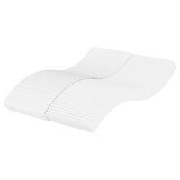 vidaxl colchon de espuma dureza 2 3 blanco 140x190 cm