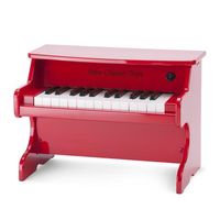 new class ic toys e-piano - rojo - 25 teclas
