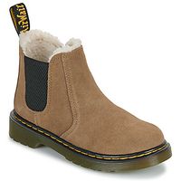 dr martens botines leonore j dark khaki bronx suede para nino