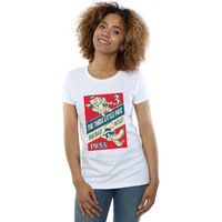 disney camiseta manga larga and the big bad wolf para mujer