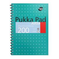 pukka pad metallic cover wirebound jotta notebook b5 3 pack 8520-met