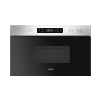 microondas con grill integrable whirlpool amw 442 22l 750w inox