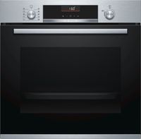 horno multifuncion - bosch hba5360s0 cristal negro inox