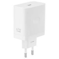 oppo supervooc 67w cargador de pared usb-a  cable usb-a a usb-c blanco