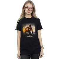 dc comics camiseta manga larga future road para mujer