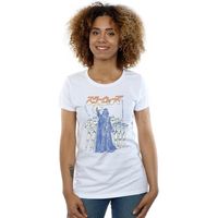 disney camiseta manga larga force choke para mujer