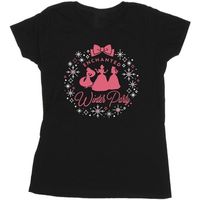 disney camiseta manga larga princess winter party para mujer