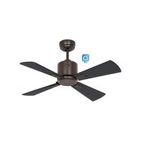 ventilador de techo casafan 949001w eco neo iii 92cm negro y teca con wifi