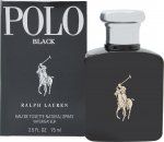 ralph lauren polo black eau de toilette 75ml spray