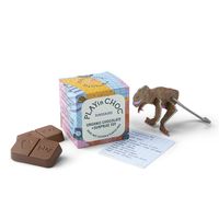 playin choc organic chocolate  dinosaur surprise toy